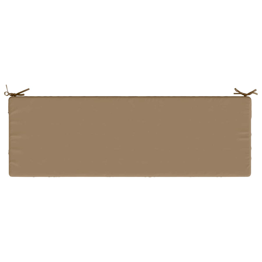 Bankkussen SOEST 100% Polyester Taupe 140 x 50 x 8 cm