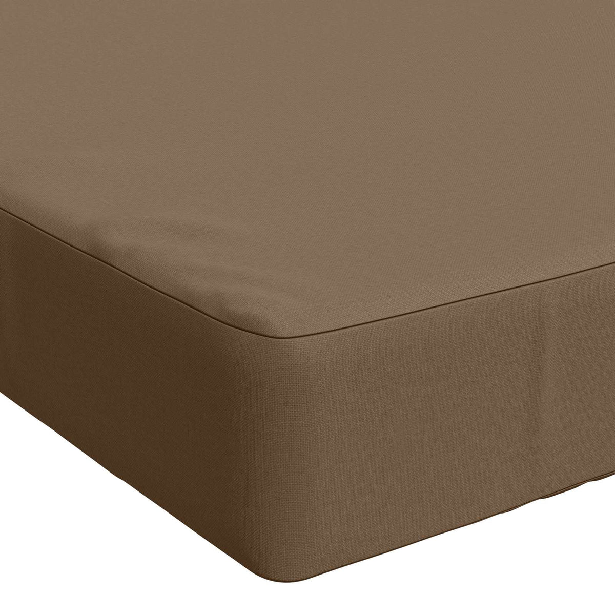 Bankkussen SOEST 100% Polyester Taupe 150 x 50 x 8 cm