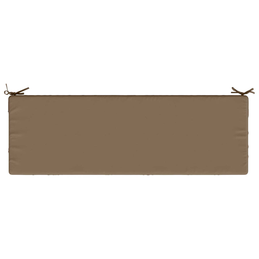 Bankkussen SOEST 100% Polyester Taupe 150 x 50 x 8 cm