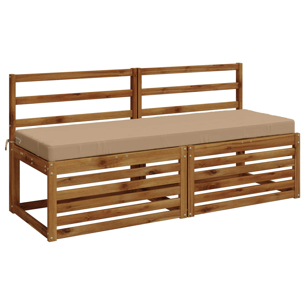 Bankkussen SOEST 100% Polyester Zand 150 x 50 x 8 cm