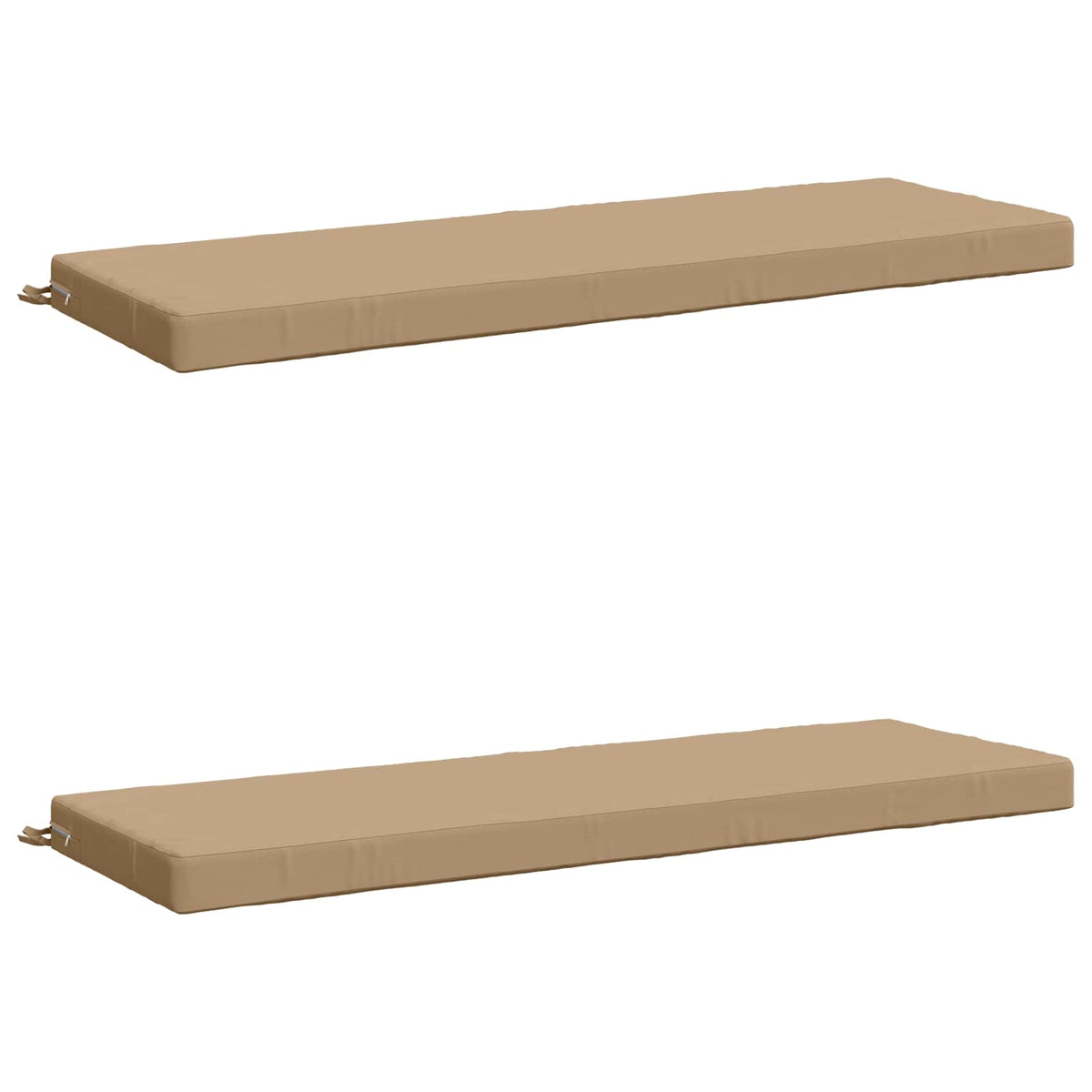 2-delige Bankkussens SOEST 2 st 100% Polyester Zand