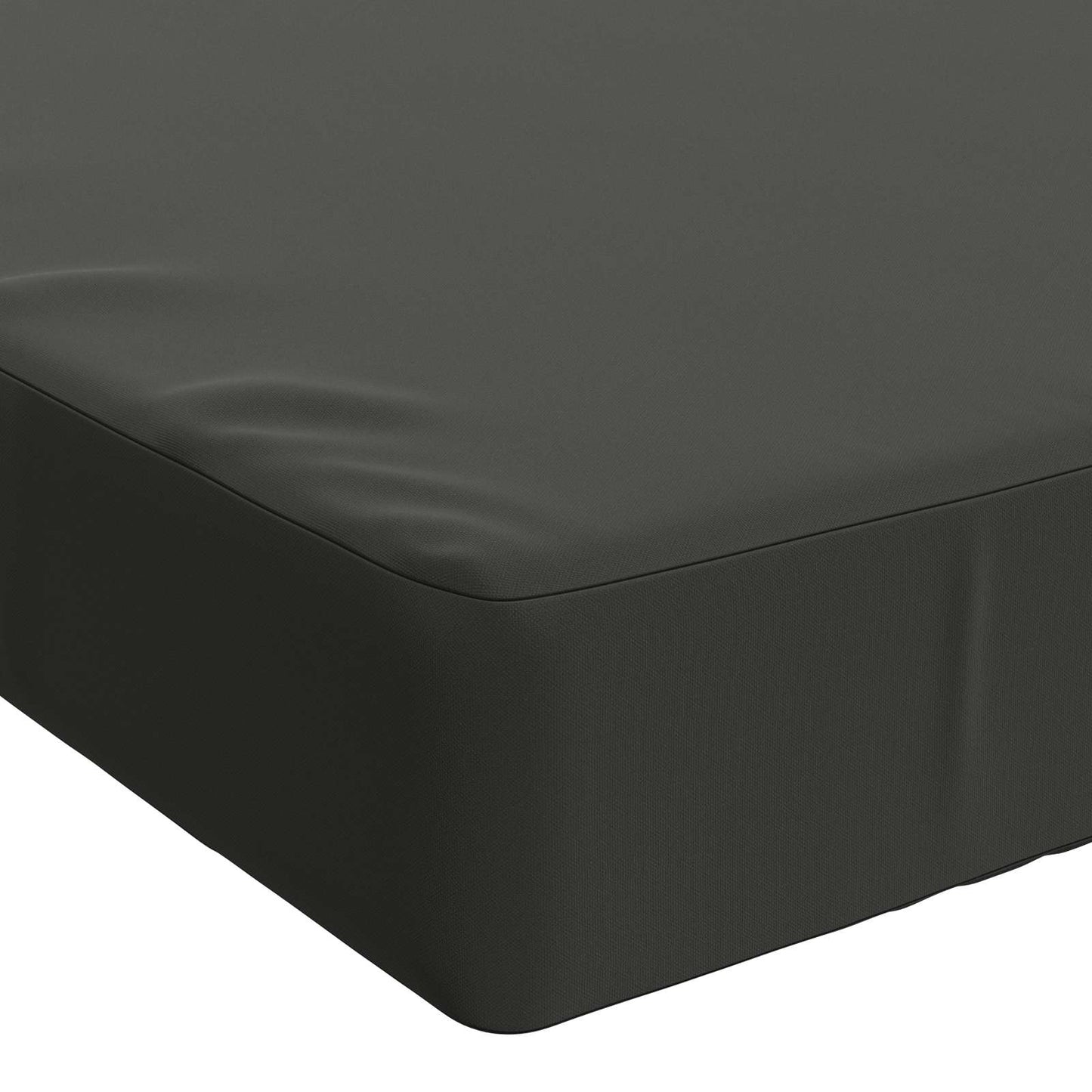 Bankkussen SOEST 100% Polyester Antraciet 150 x 50 x 8 cm