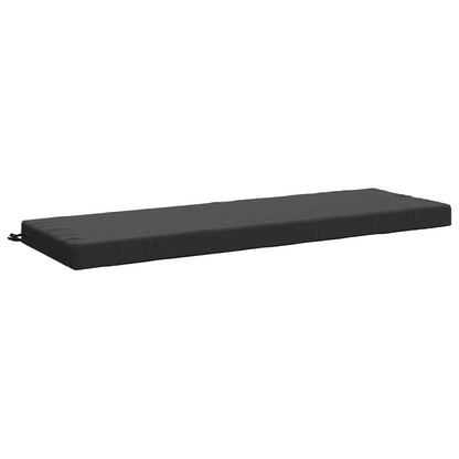 Bankkussen SOEST 100% Polyester Antraciet 150 x 50 x 8 cm