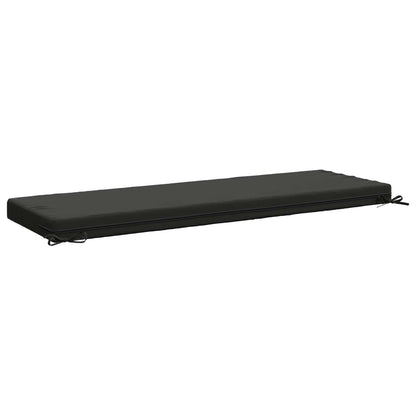 Bankkussen SOEST 100% Polyester Antraciet 150 x 50 x 8 cm