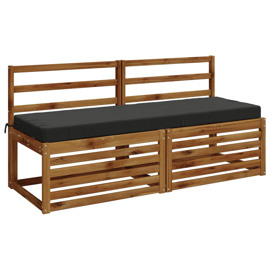Bankkussen SOEST 100% Polyester Antraciet 150 x 50 x 8 cm