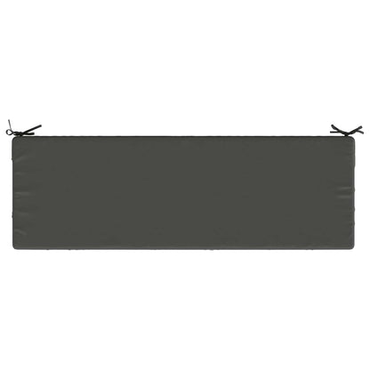 Bankkussen SOEST 100% Polyester Antraciet 150 x 50 x 8 cm