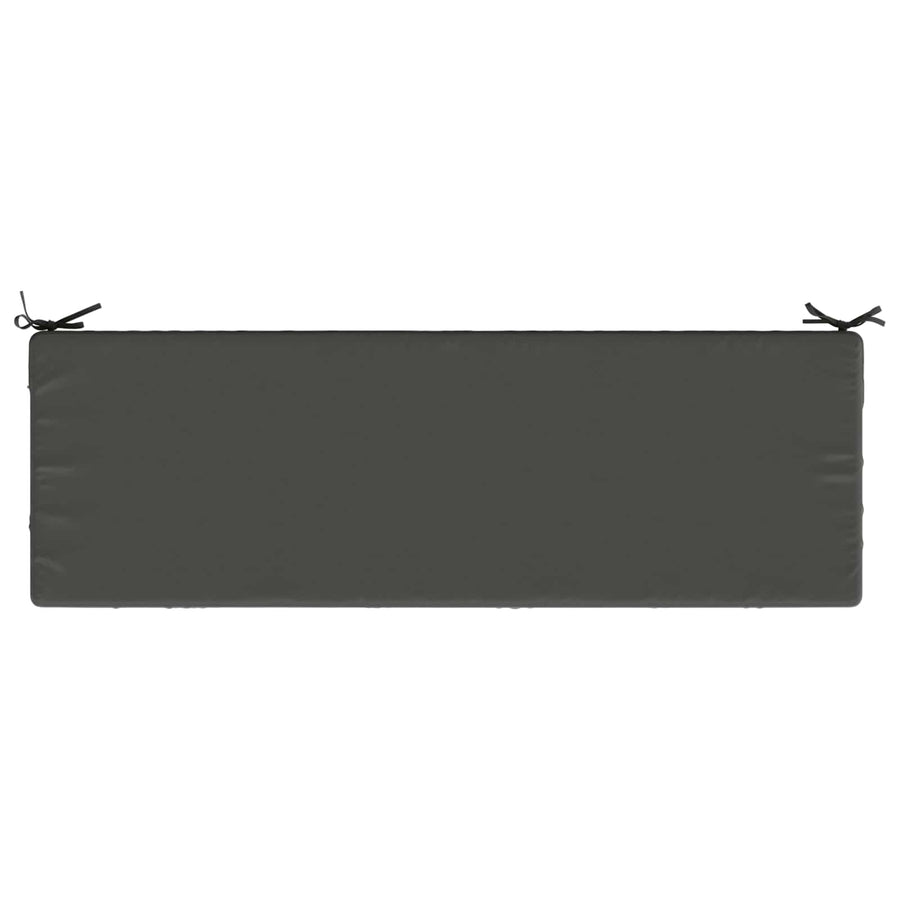 Bankkussen SOEST 100% Polyester Antraciet 150 x 50 x 8 cm