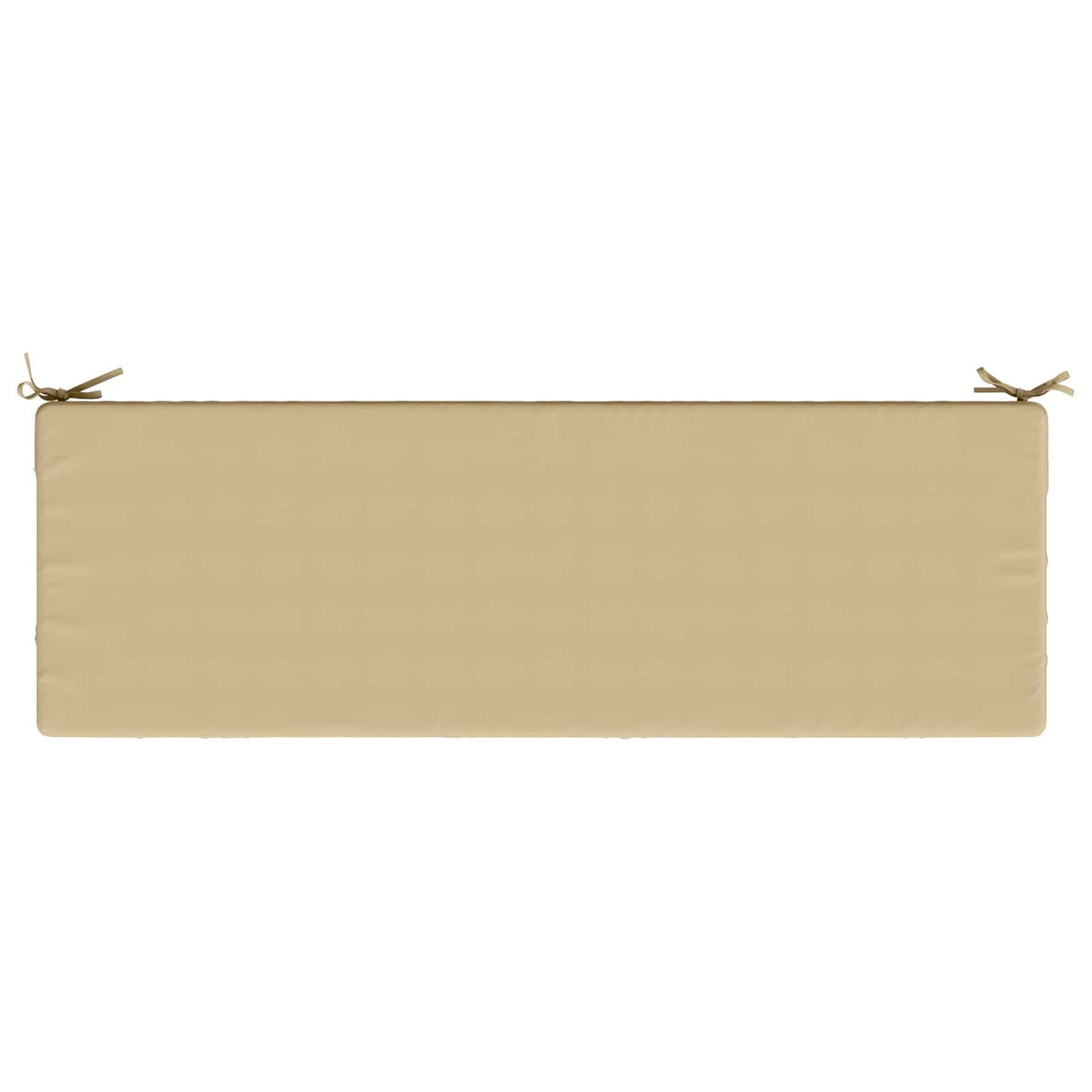 Bankkussen SOEST 100% Polyester Beige 150 x 50 x 8 cm