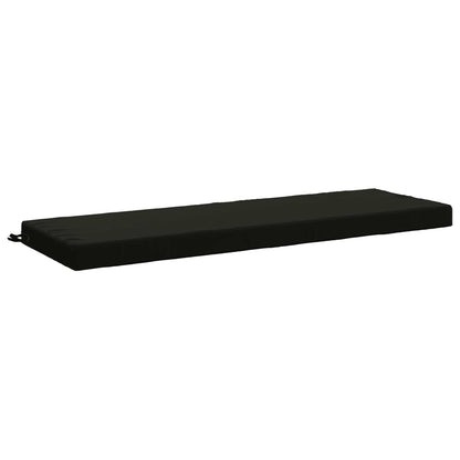 Bankkussen SOEST 100% Polyester Zwart 150 x 50 x 8 cm