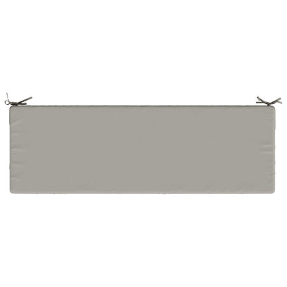 Bankkussen SOEST 100% Polyester Grijs 150 x 50 x 8 cm