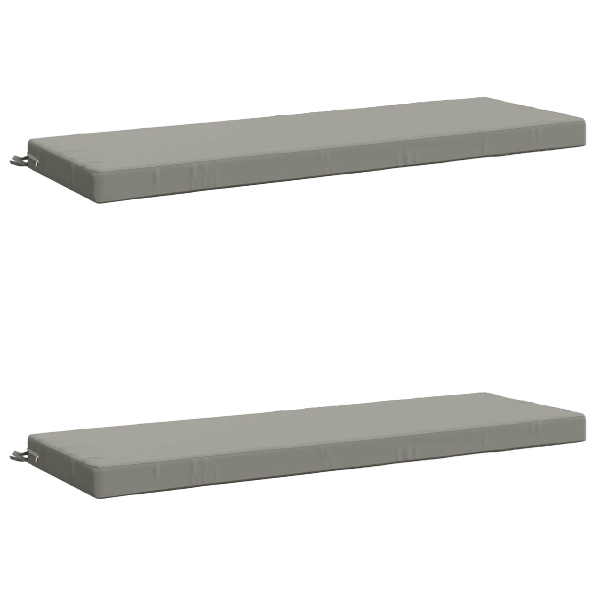 2-delige Bankkussens SOEST 2 st 100% Polyester Grijs