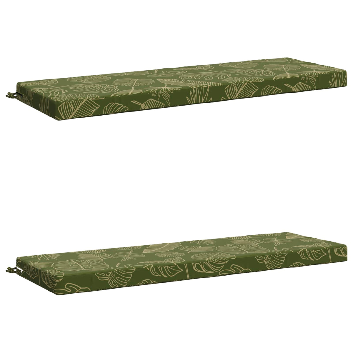 2-delige Bankkussens SOEST 2 st 100% Polyester Bladontwerp