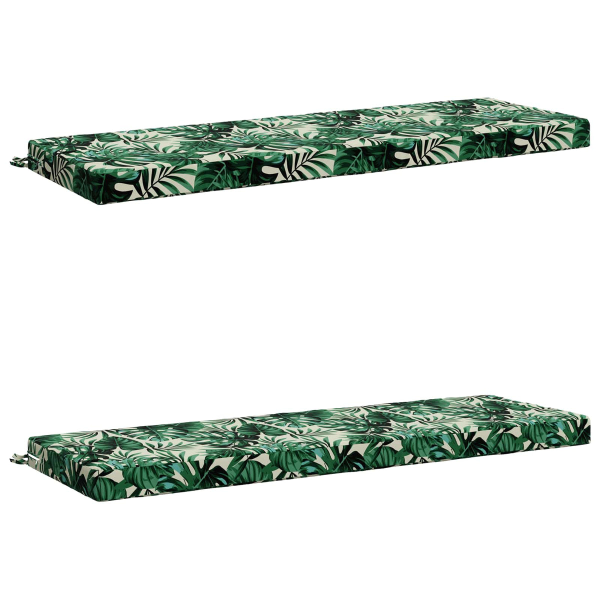 2-delige Bankkussens SOEST 2 st 100% Polyester Bladpatroon