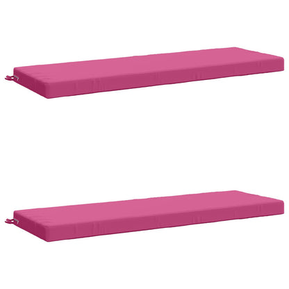 2-delige Bankkussens SOEST 2 st 100% Polyester Roze