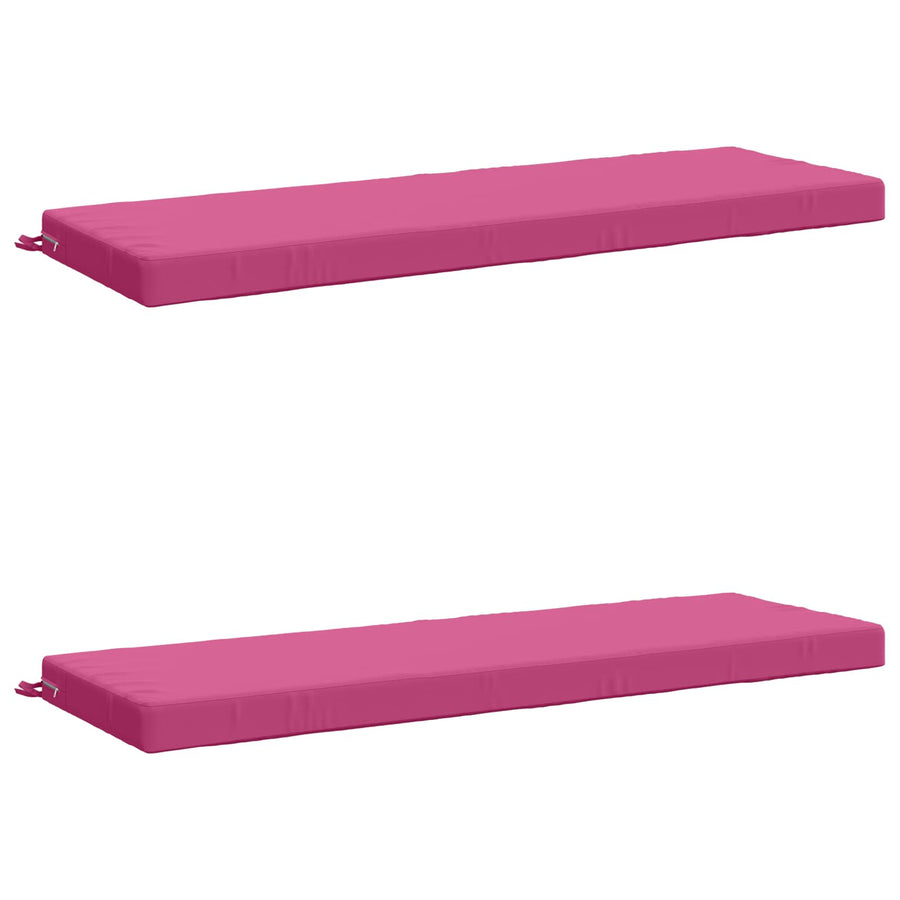 2-delige Bankkussens SOEST 2 st 100% Polyester Roze