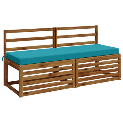 Bankkussen SOEST 100% Polyester Turquoise 150 x 50 x 8 cm
