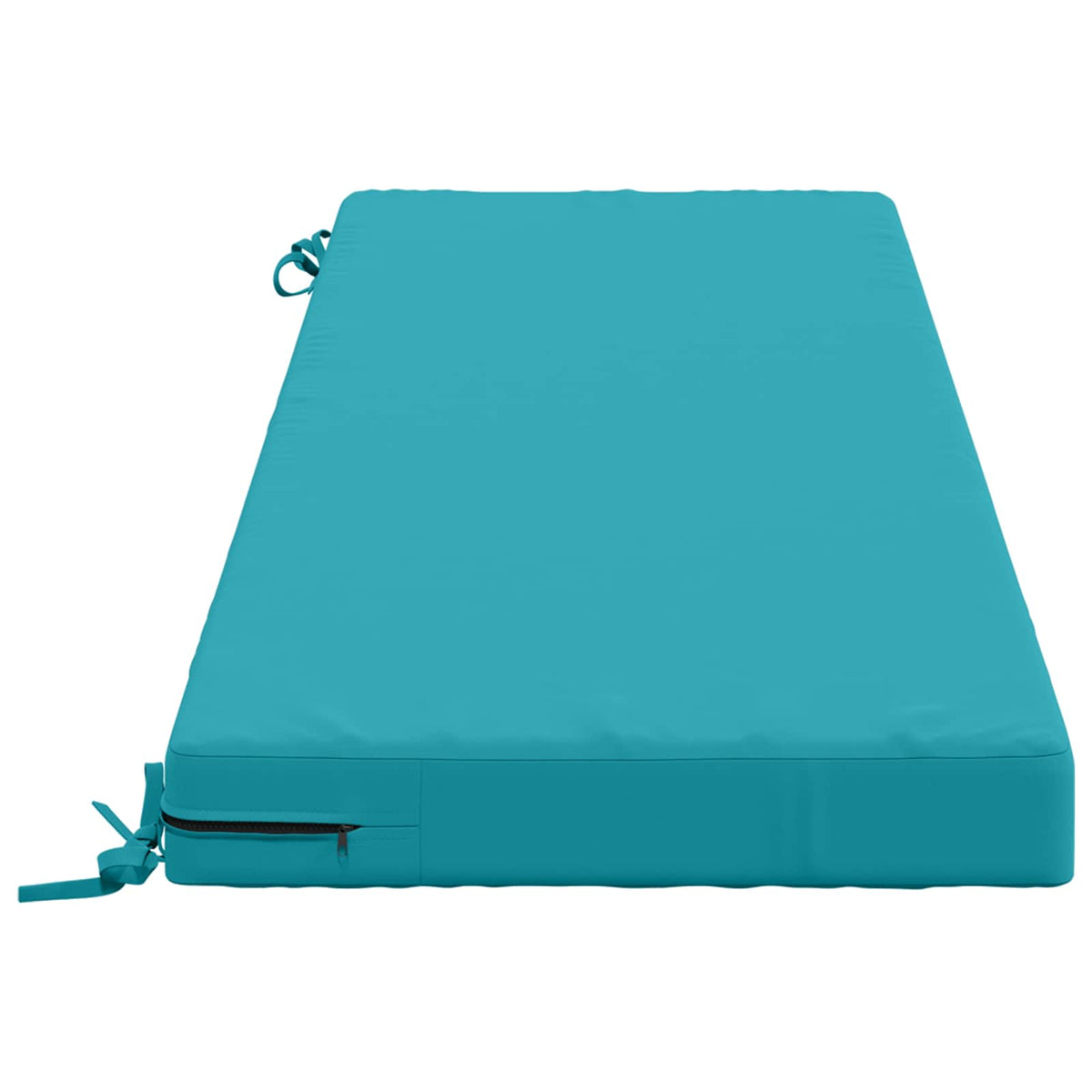 Bankkussen SOEST 100% Polyester Turquoise 150 x 50 x 8 cm