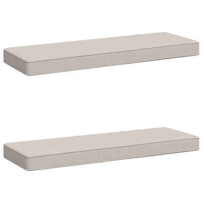 2-delige Bankkussens VUGHT 2 pcs 100% Polyester Wit