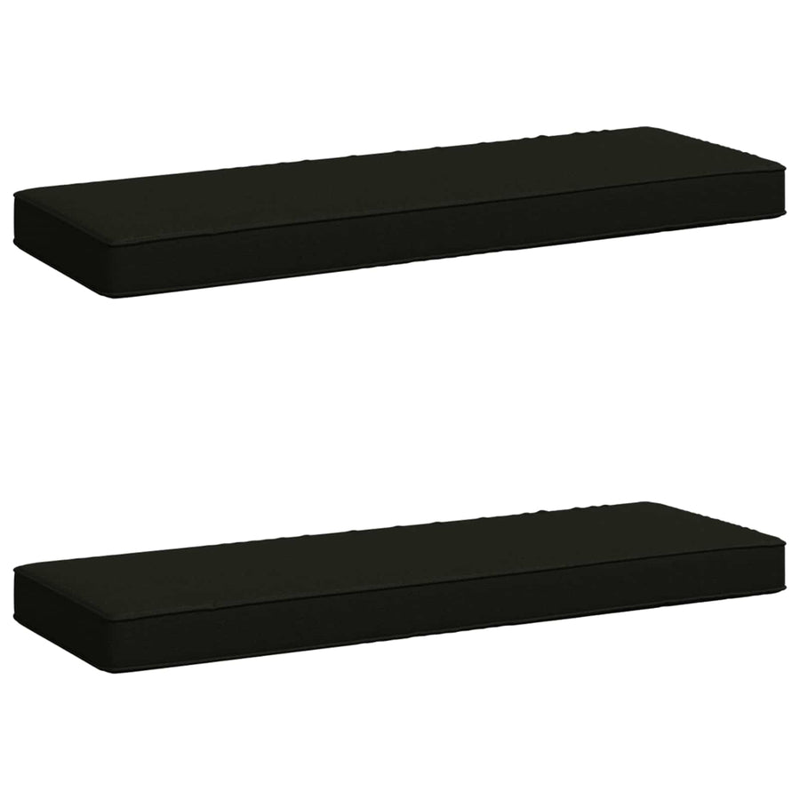 2-delige Bankkussens VUGHT 2 pcs 100% Polyester Zwart