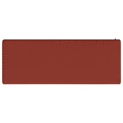 1-delig Bankkussen VUGHT 100% Polyester Rood 60 x 30 x 5 cm
