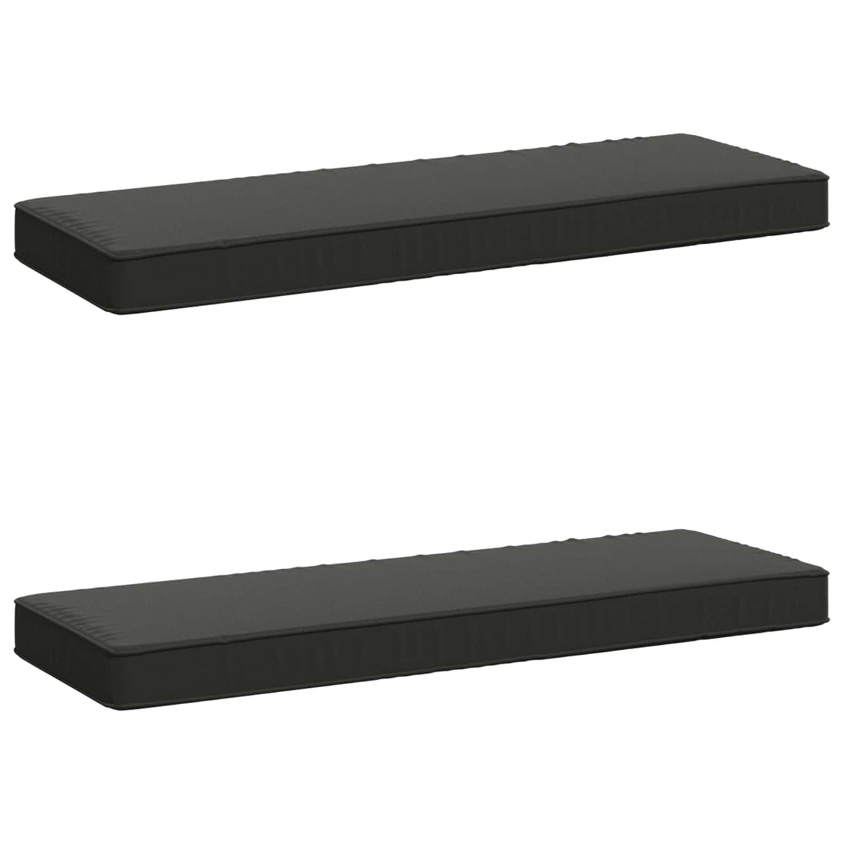 2-delige Bankkussens VUGHT 2 pcs 100% Polyester Antraciet
