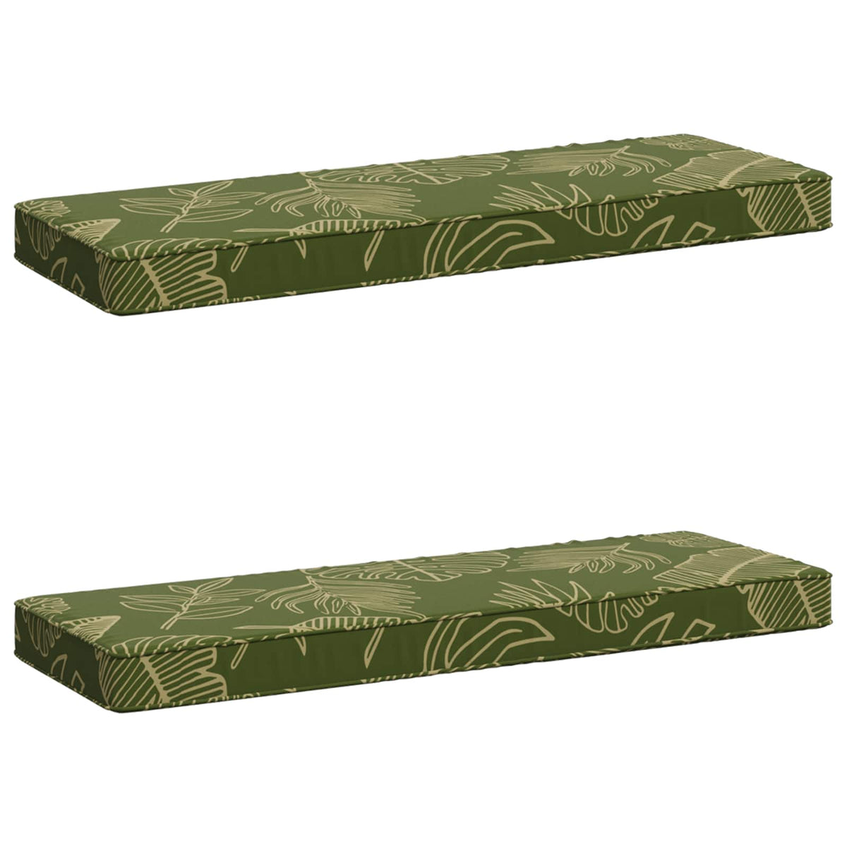 2-delige Bankkussens VUGHT 2 pcs 100% Polyester Bladontwerp