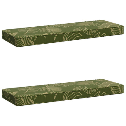 2-delige Bankkussens VUGHT 2 pcs 100% Polyester Bladontwerp