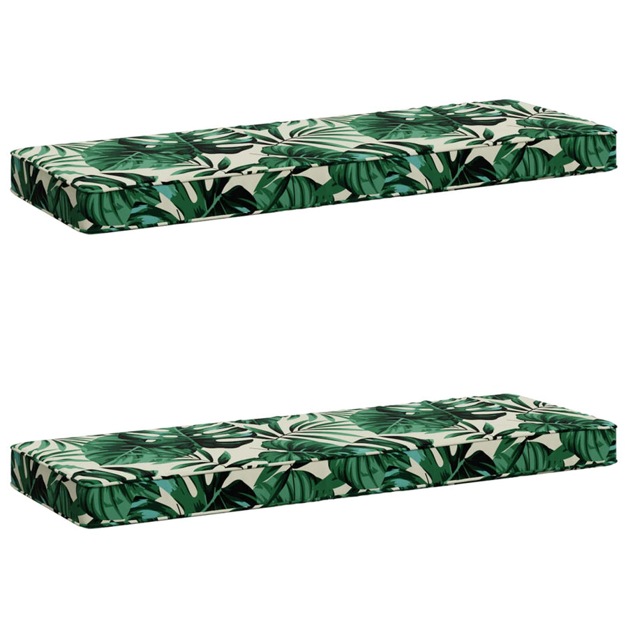 2-delige Bankkussens VUGHT 2 pcs 100% Polyester Bladpatroon