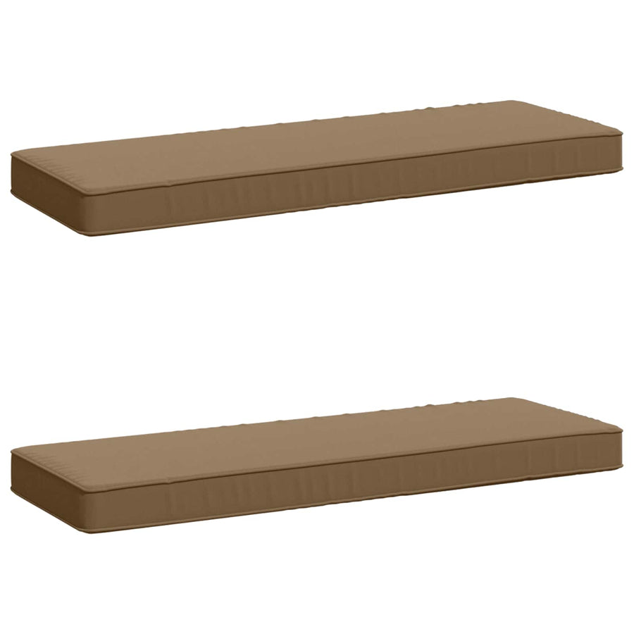 2-delige Bankkussens VUGHT 2 pcs 100% Polyester Taupe