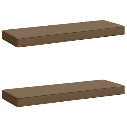 2-delige Bankkussens VUGHT 2 pcs 100% Polyester Taupe