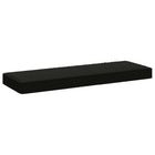 Bankkussen VUGHT 80x30x5 cm zwart polyester