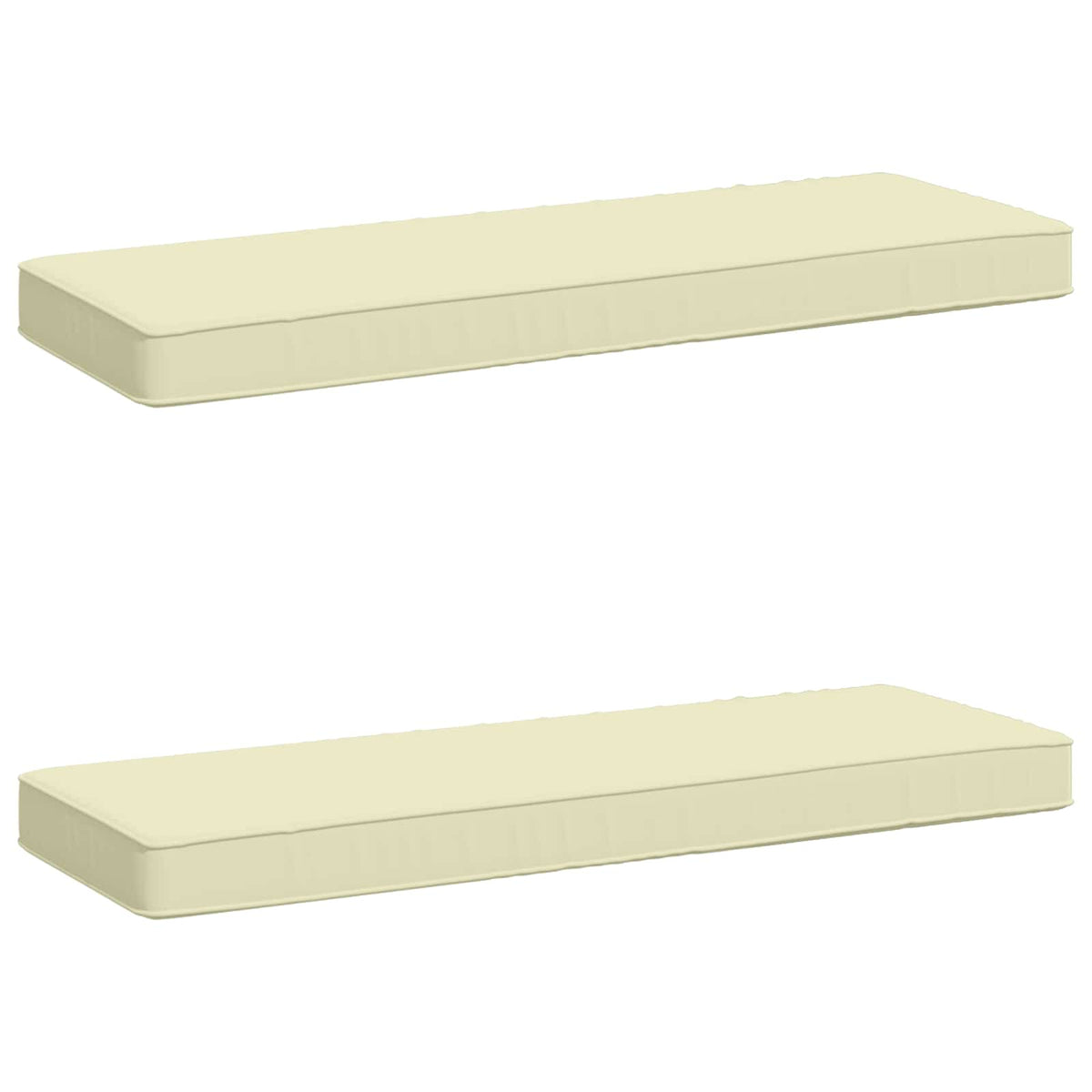 2-delige Bankkussens VUGHT 2 pcs 100% Polyester Crèmekleurig