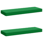 Bankkussens groen 2-delig 100% polyester
