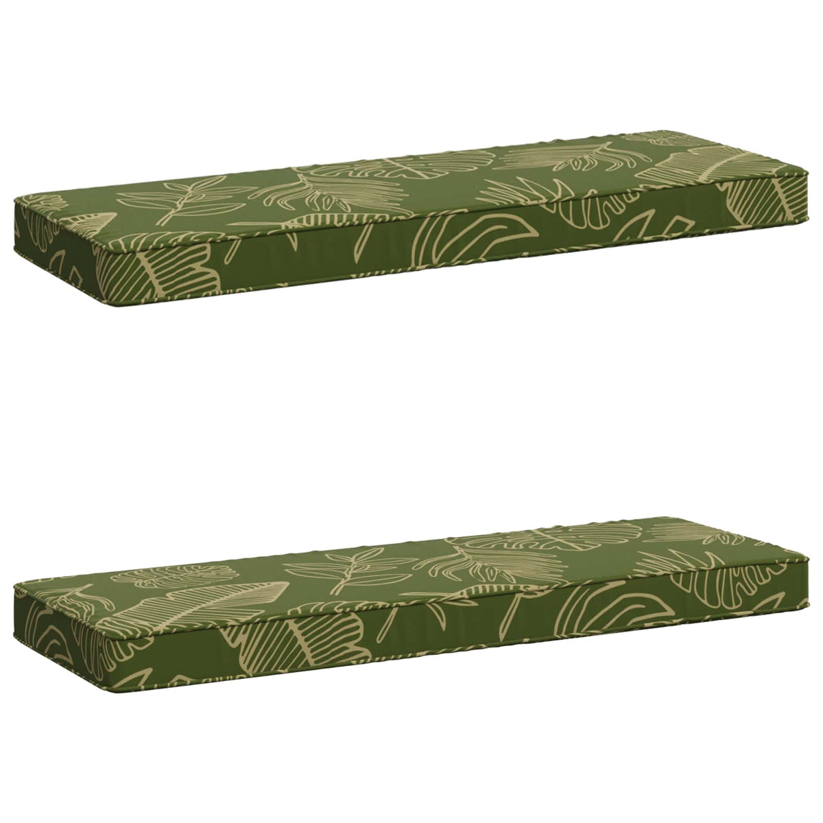 2-delige Bankkussens VUGHT 2 pcs 100% Polyester Bladontwerp