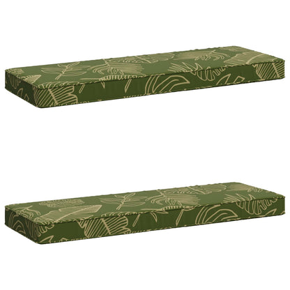 2-delige Bankkussens VUGHT 2 pcs 100% Polyester Bladontwerp