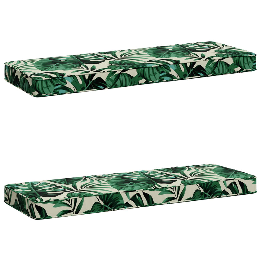 2-delige Bankkussens VUGHT 2 pcs 100% Polyester Bladpatroon