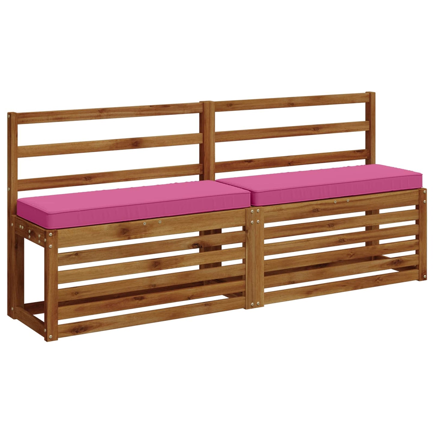 1-delig Bankkussen VUGHT 100% Polyester Roze 80 x 30 x 5 cm