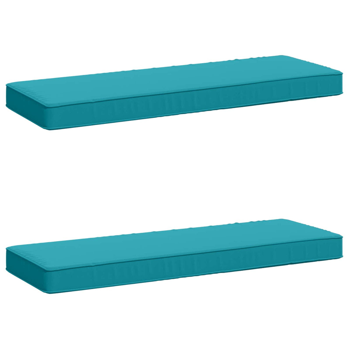 2-delige Bankkussens VUGHT 2 pcs 100% Polyester Turquoise