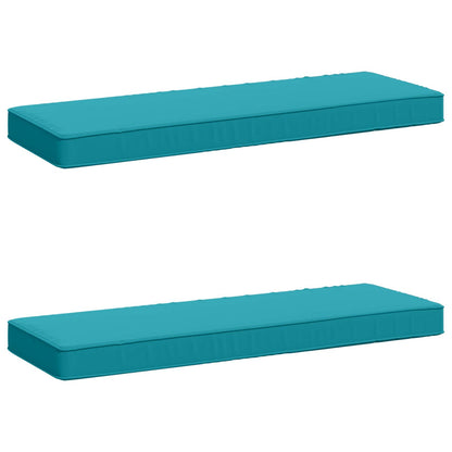 2-delige Bankkussens VUGHT 2 pcs 100% Polyester Turquoise