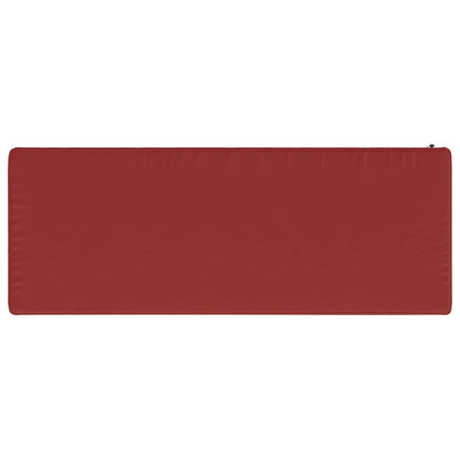 1-delig Bankkussen VUGHT 100% Polyester Wijnrood 80 x 30 x 5 cm