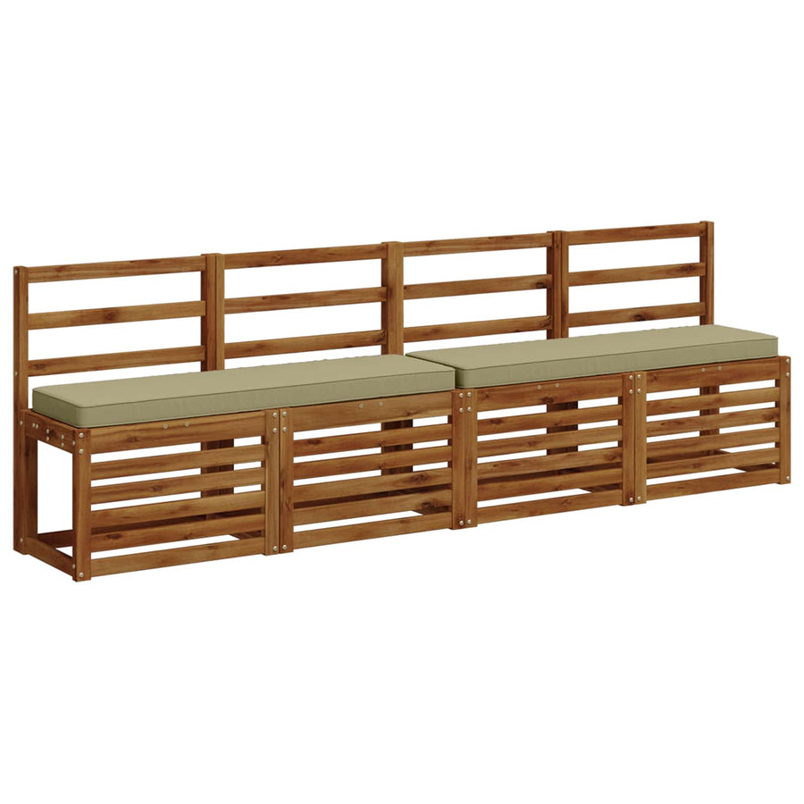 2-delige Bankkussens VUGHT 2 pcs 100% Polyester Lichtgroen