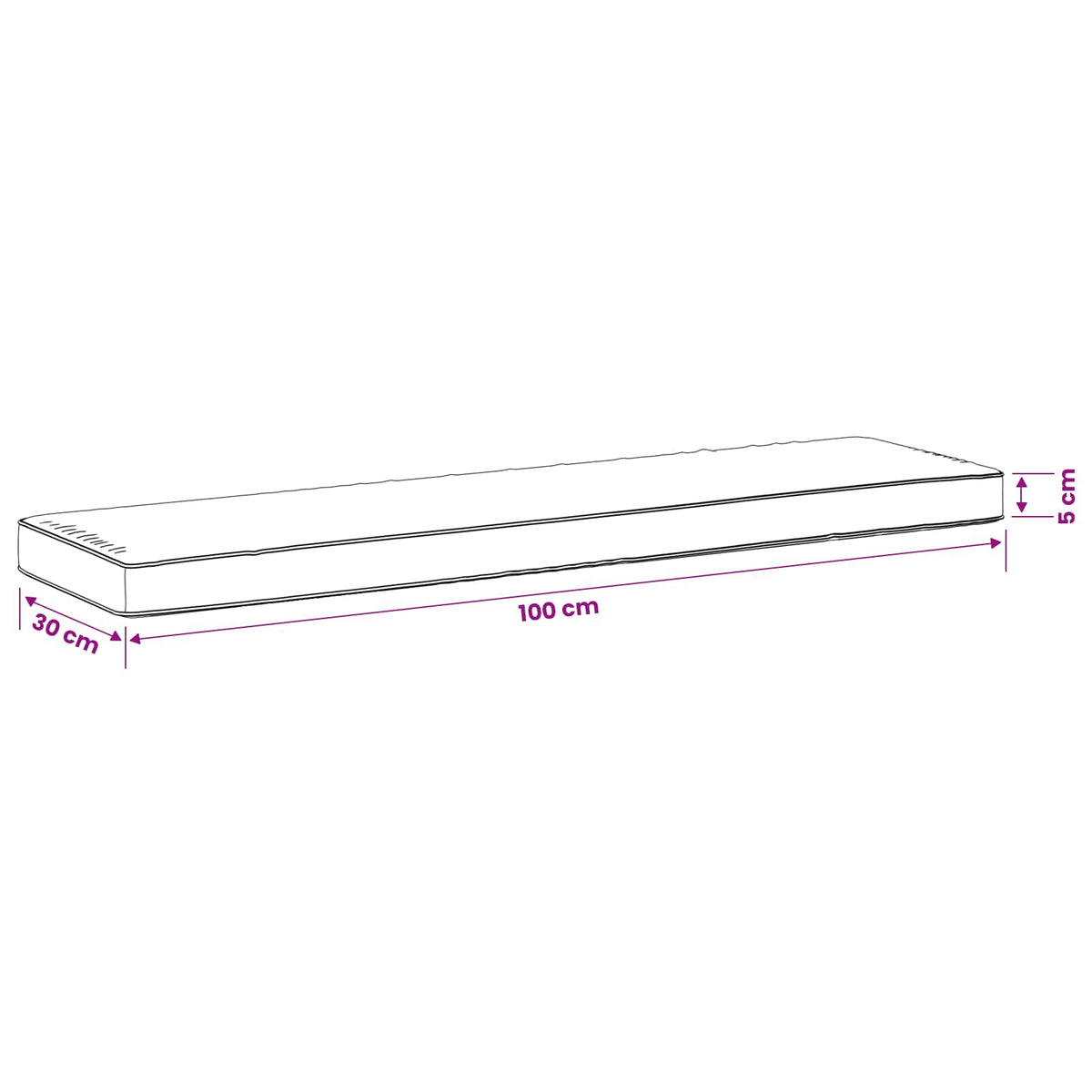 2-delige Bankkussens VUGHT 2 pcs 100% Polyester Lichtgroen