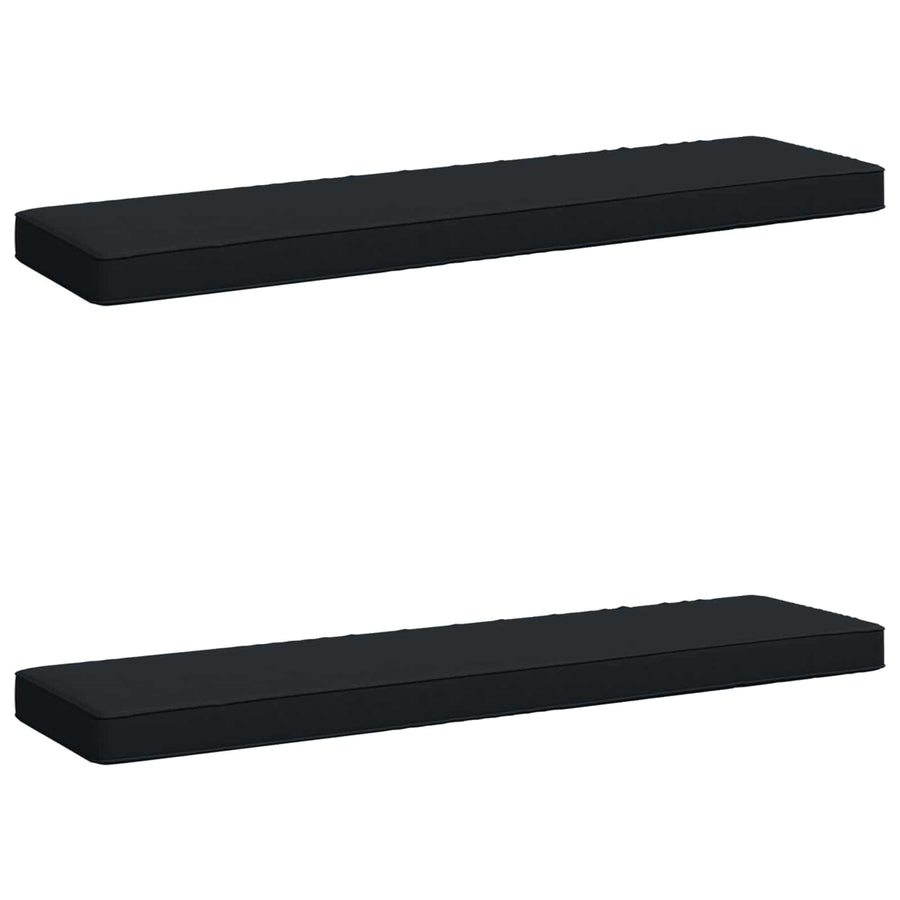 2-delige Bankkussens VUGHT 2 pcs 100% Polyester Donkerblauw