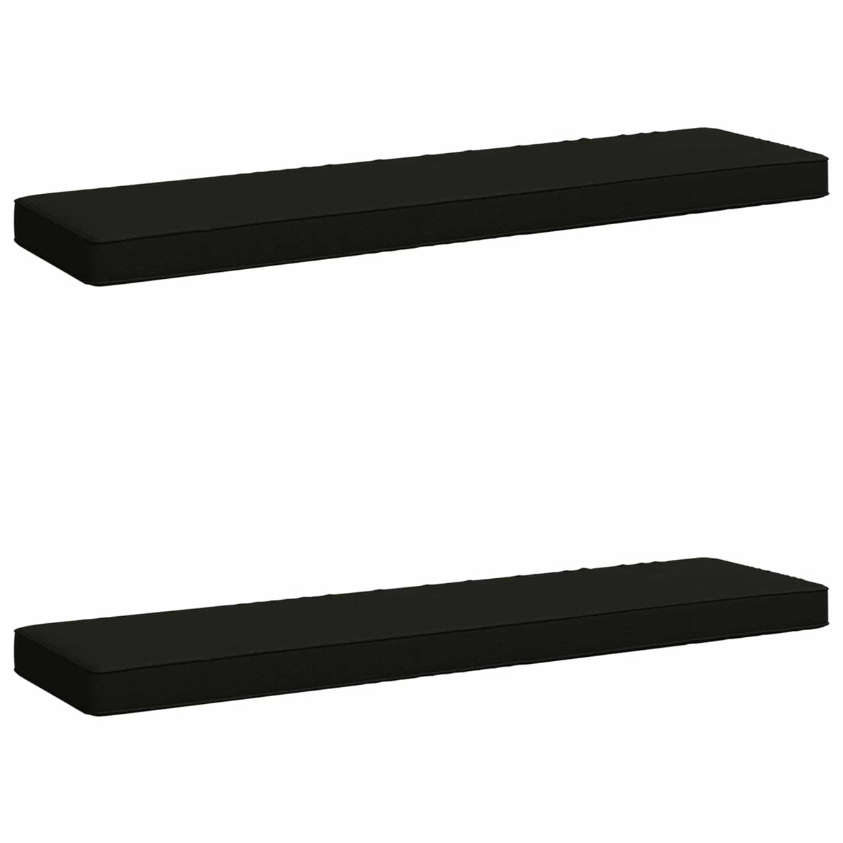 2-delige Bankkussens VUGHT 2 pcs 100% Polyester Zwart