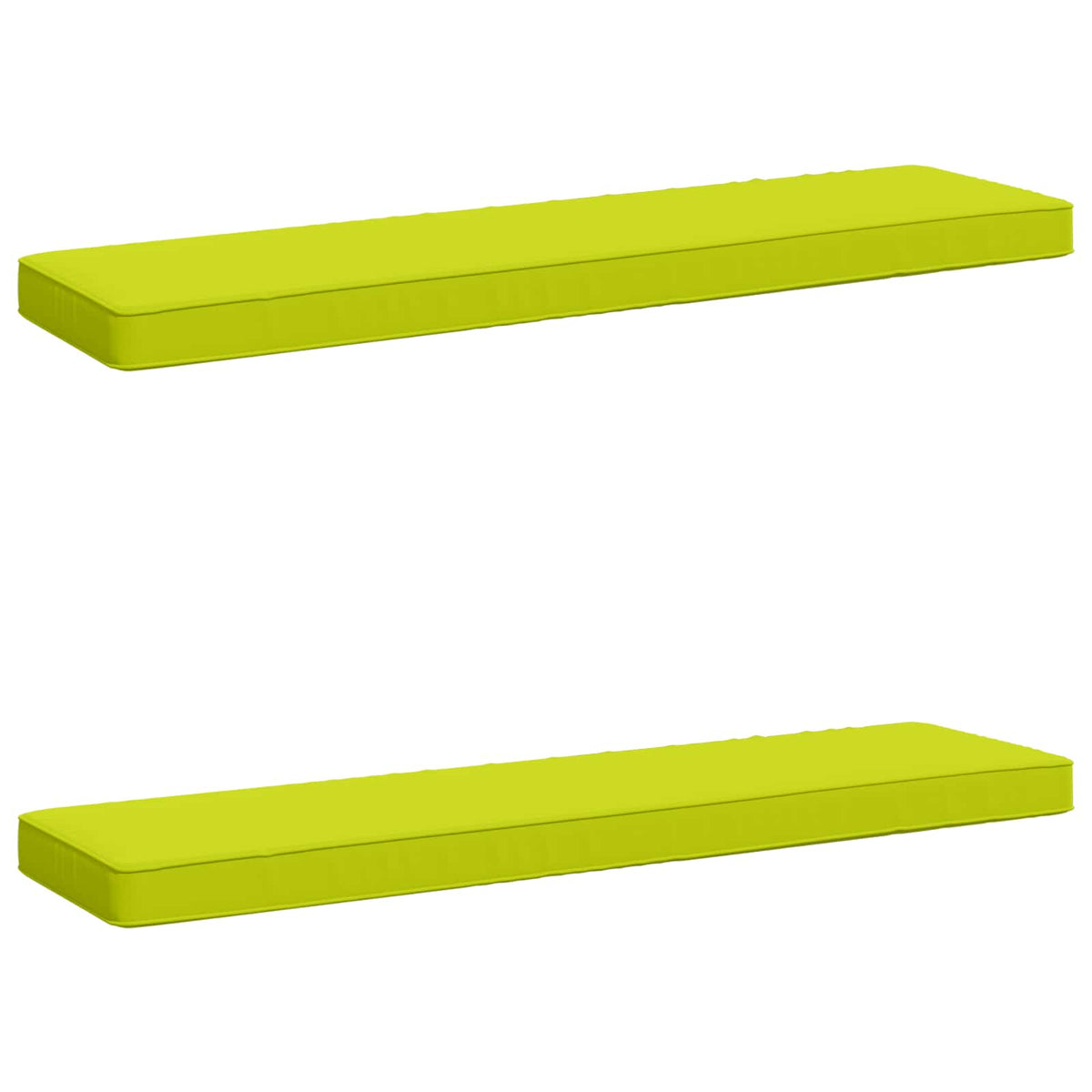 2-delige Bankkussens VUGHT 2 pcs 100% Polyester Helder groen