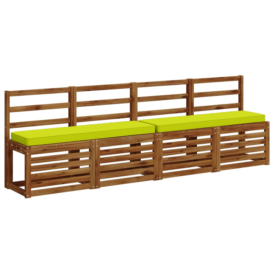 2-delige Bankkussens VUGHT 2 pcs 100% Polyester Helder groen