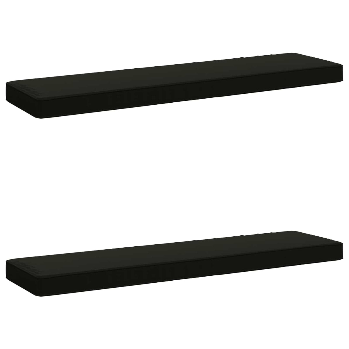 2-delige Bankkussens VUGHT 2 pcs 100% Polyester Zwart