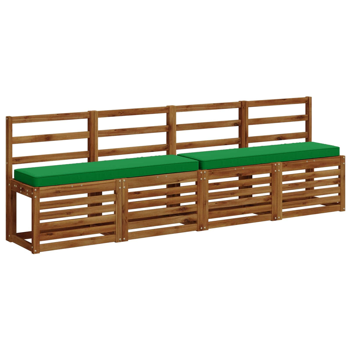 2-delige Bankkussens VUGHT 2 pcs 100% Polyester Groen