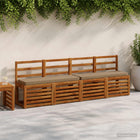 Bankkussen 120x30x5 cm polyester taupe