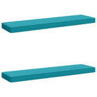Bankkussens VUGHT 2 stuks polyester turquoise